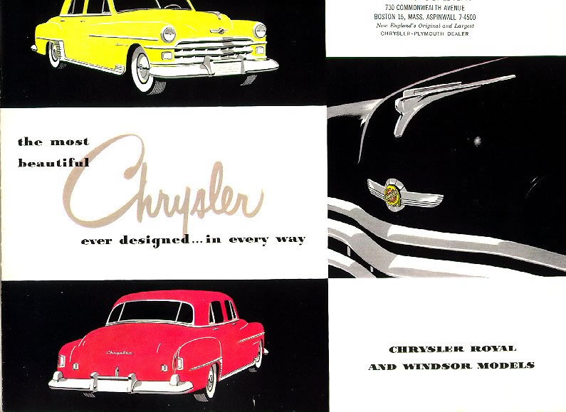 1950 Chrysler Brochure Page 2